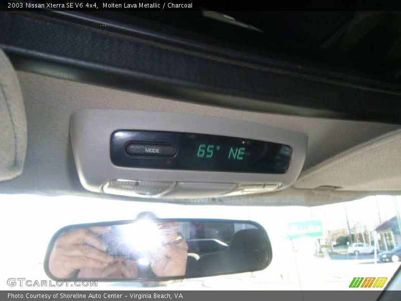 Molten Lava Metallic / Charcoal 2003 Nissan Xterra SE V6 4x4