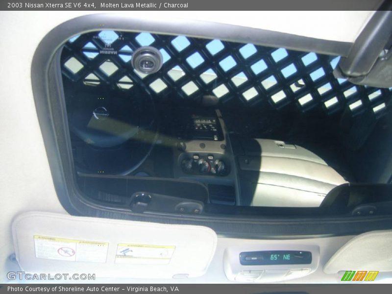 Molten Lava Metallic / Charcoal 2003 Nissan Xterra SE V6 4x4