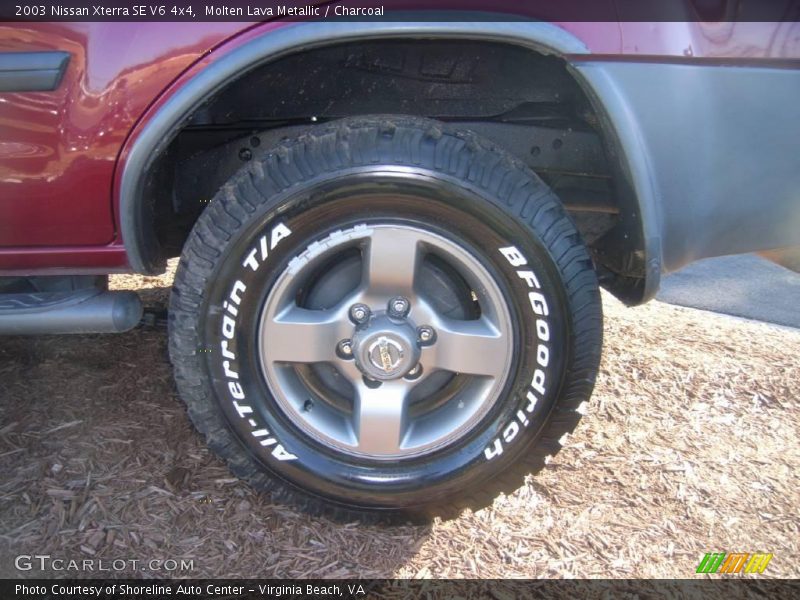 Molten Lava Metallic / Charcoal 2003 Nissan Xterra SE V6 4x4