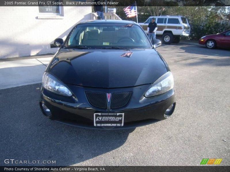 Black / Parchment/Dark Pewter 2005 Pontiac Grand Prix GT Sedan