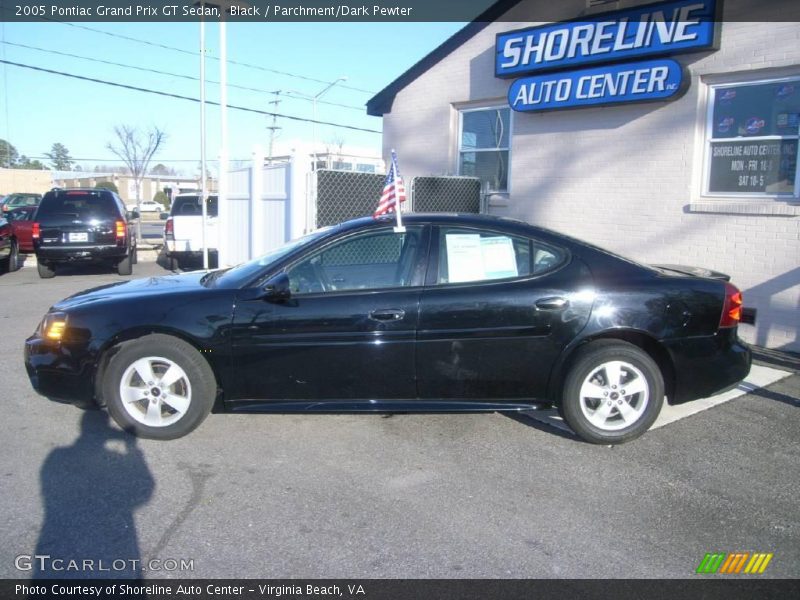 Black / Parchment/Dark Pewter 2005 Pontiac Grand Prix GT Sedan