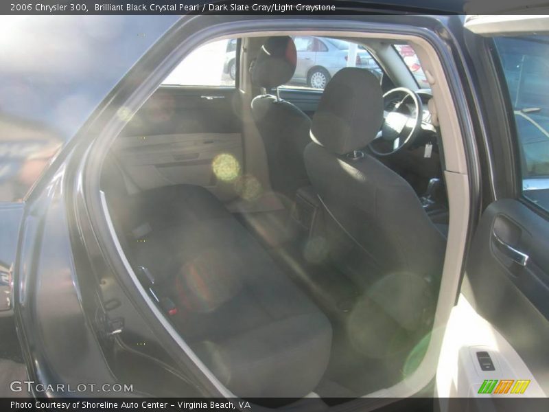 Brilliant Black Crystal Pearl / Dark Slate Gray/Light Graystone 2006 Chrysler 300