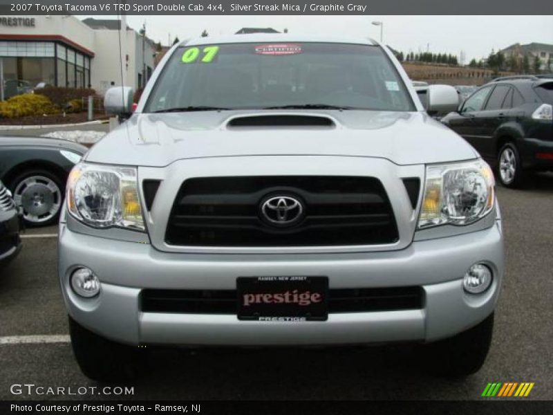 Silver Streak Mica / Graphite Gray 2007 Toyota Tacoma V6 TRD Sport Double Cab 4x4