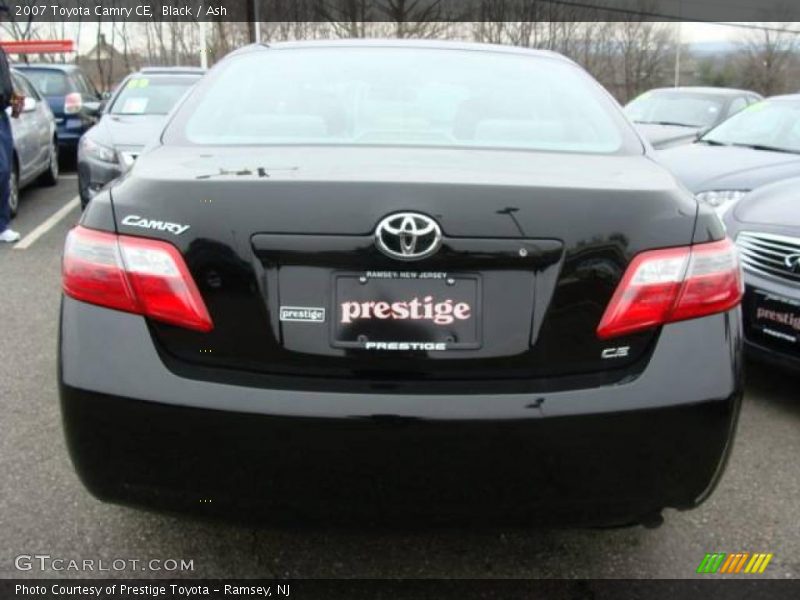 Black / Ash 2007 Toyota Camry CE