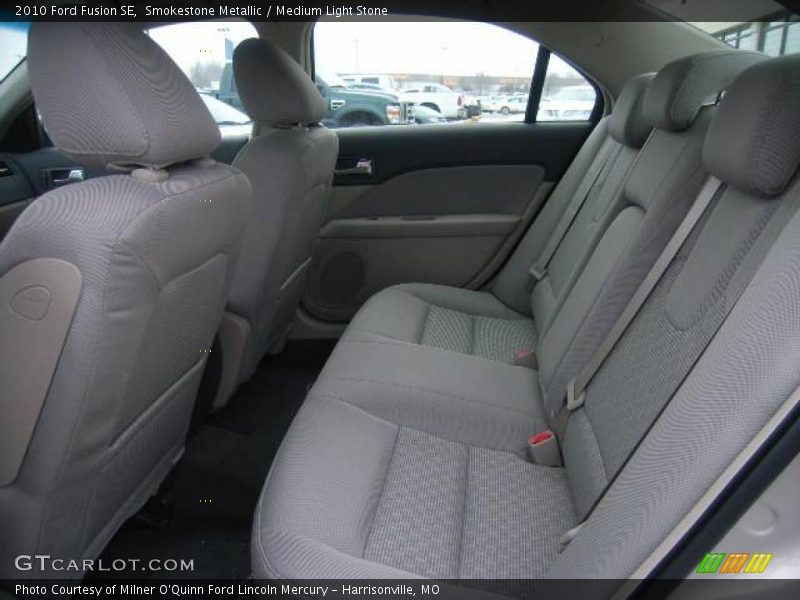 Smokestone Metallic / Medium Light Stone 2010 Ford Fusion SE
