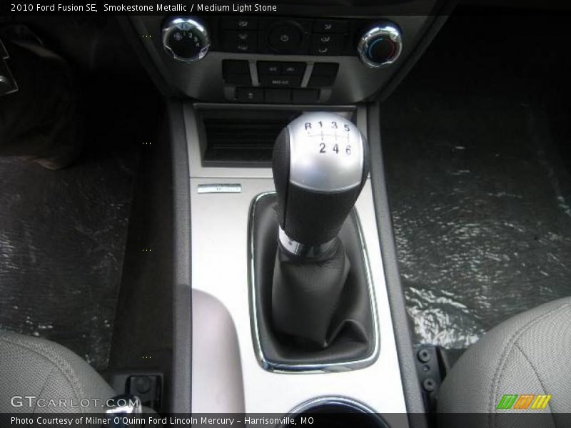 Smokestone Metallic / Medium Light Stone 2010 Ford Fusion SE