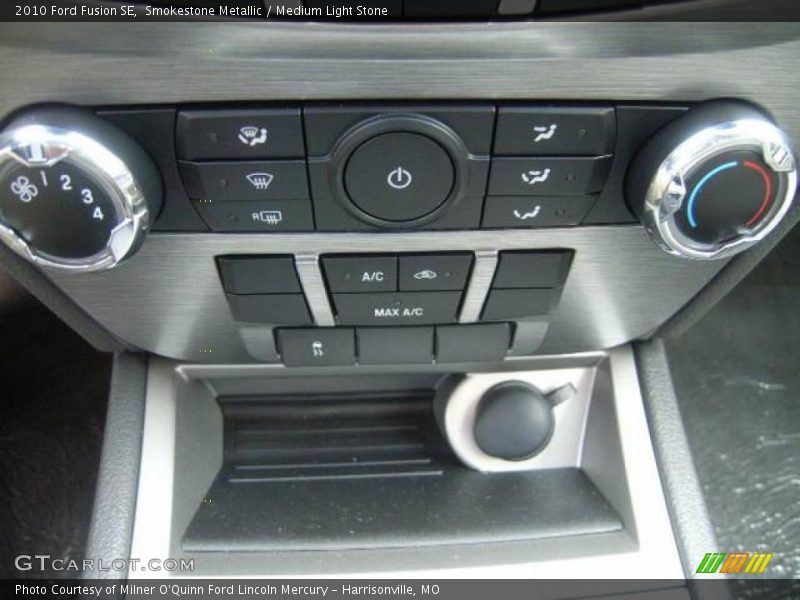 Smokestone Metallic / Medium Light Stone 2010 Ford Fusion SE