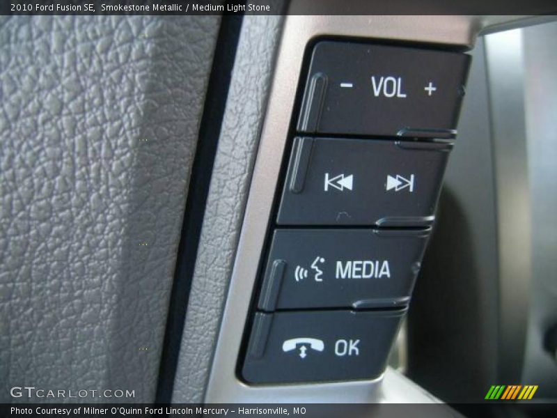 Smokestone Metallic / Medium Light Stone 2010 Ford Fusion SE