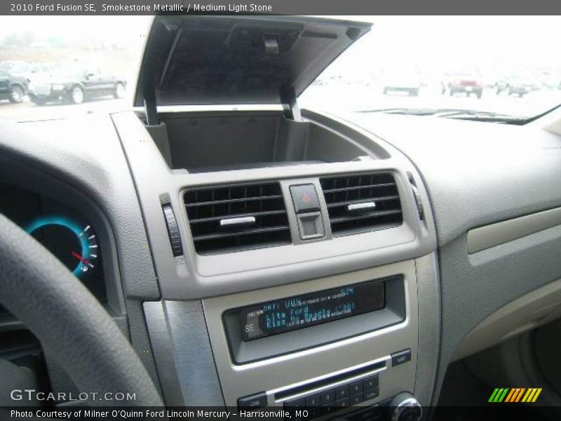 Smokestone Metallic / Medium Light Stone 2010 Ford Fusion SE