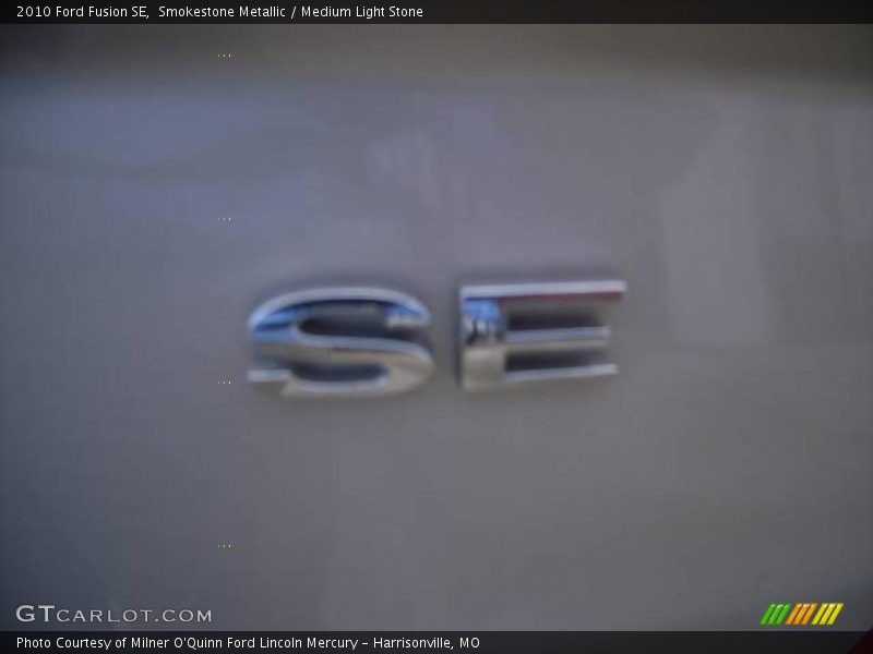 Smokestone Metallic / Medium Light Stone 2010 Ford Fusion SE