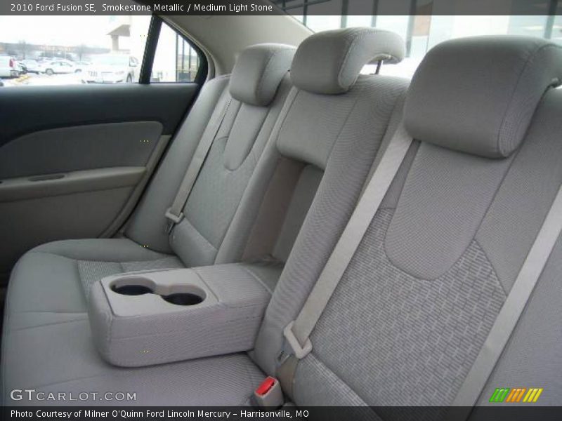Smokestone Metallic / Medium Light Stone 2010 Ford Fusion SE