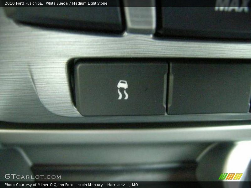 White Suede / Medium Light Stone 2010 Ford Fusion SE