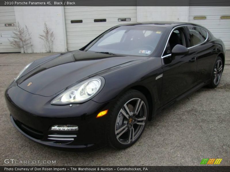 Black / Black 2010 Porsche Panamera 4S