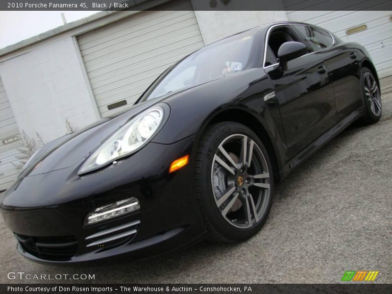 Black / Black 2010 Porsche Panamera 4S