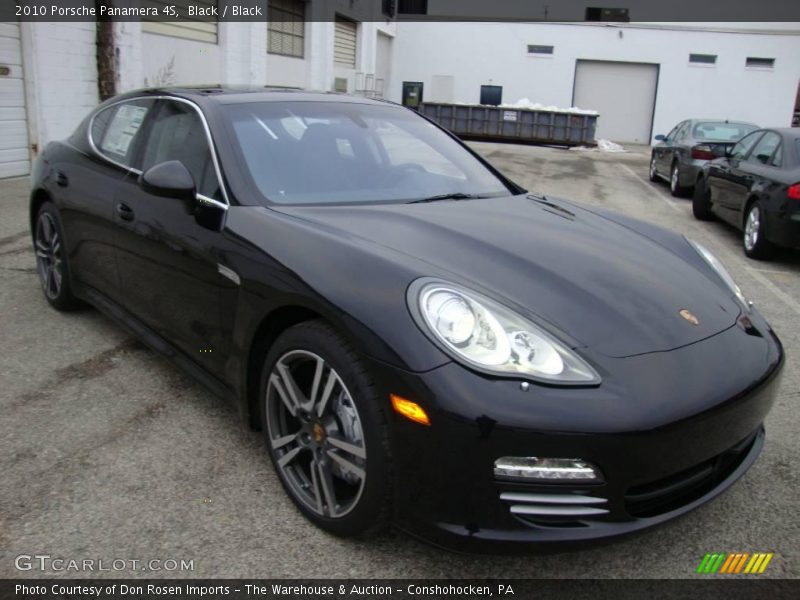 Black / Black 2010 Porsche Panamera 4S