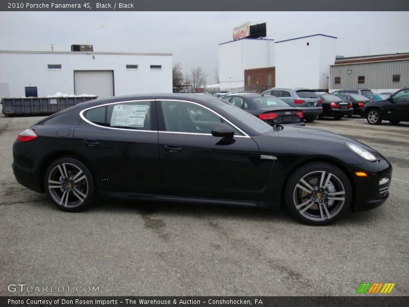 Black / Black 2010 Porsche Panamera 4S