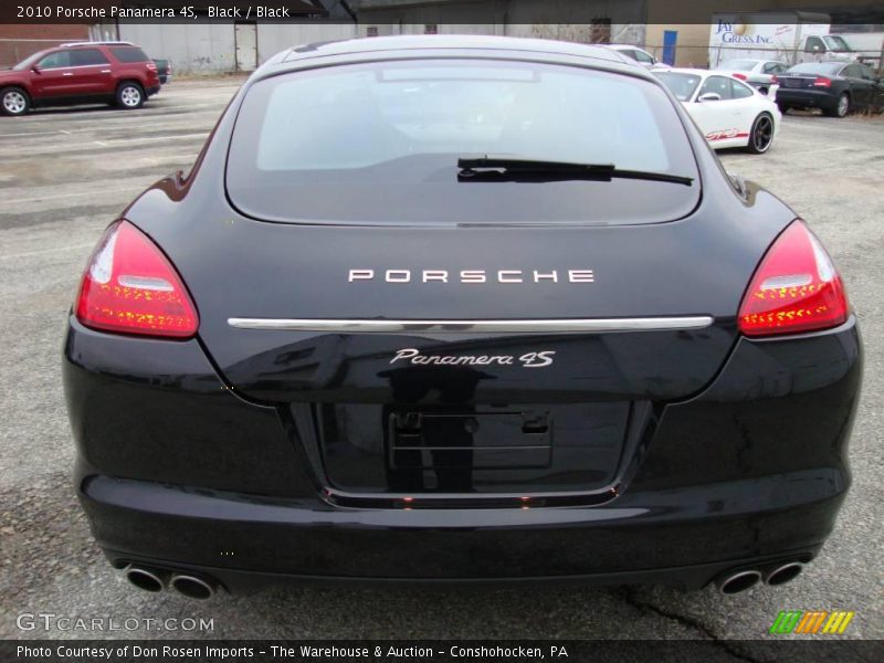 Black / Black 2010 Porsche Panamera 4S