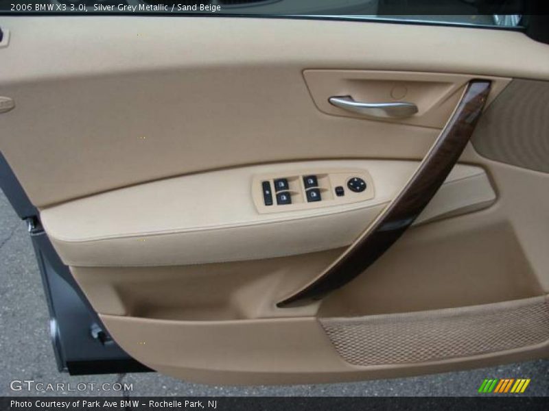 Silver Grey Metallic / Sand Beige 2006 BMW X3 3.0i