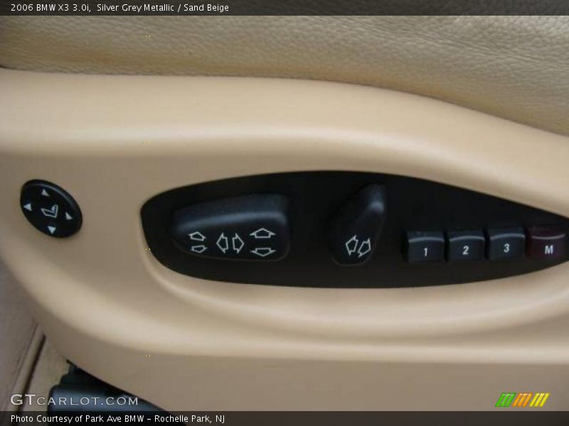 Silver Grey Metallic / Sand Beige 2006 BMW X3 3.0i