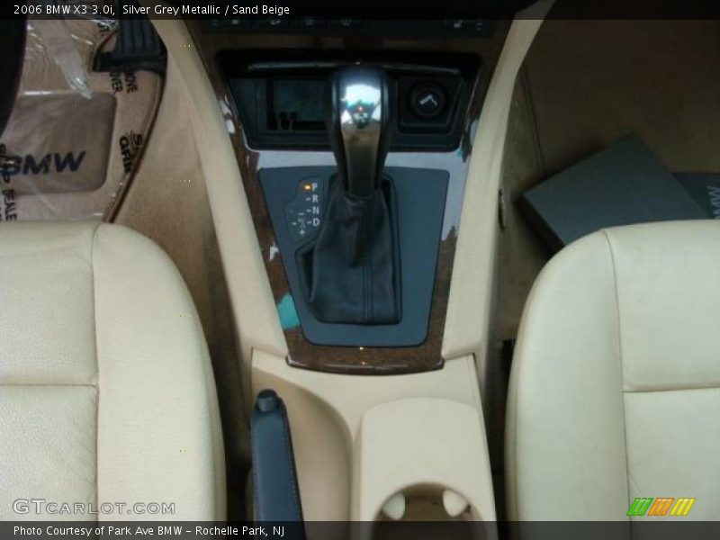 Silver Grey Metallic / Sand Beige 2006 BMW X3 3.0i