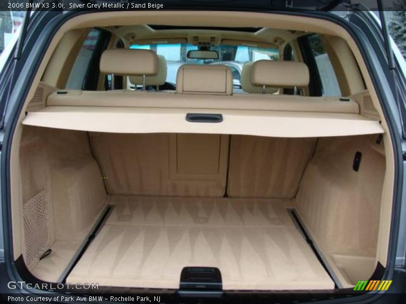 Silver Grey Metallic / Sand Beige 2006 BMW X3 3.0i