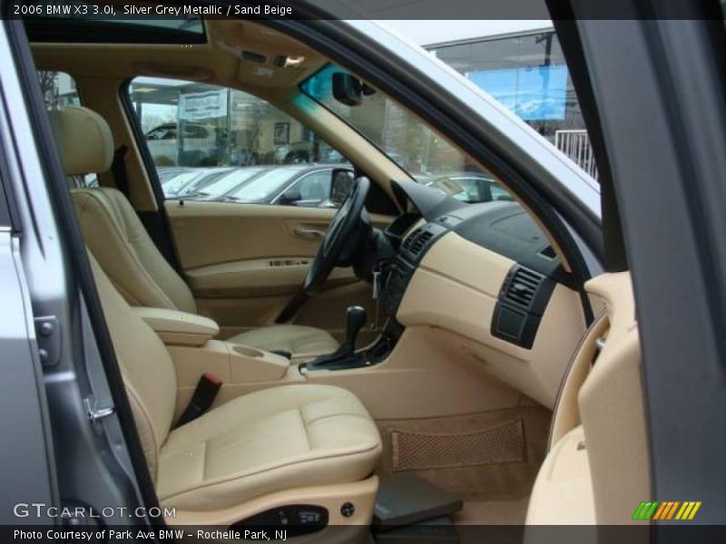 Silver Grey Metallic / Sand Beige 2006 BMW X3 3.0i