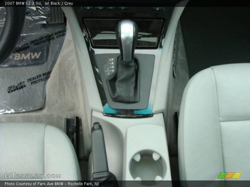 Jet Black / Grey 2007 BMW X3 3.0si