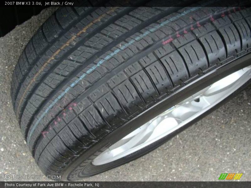 Jet Black / Grey 2007 BMW X3 3.0si