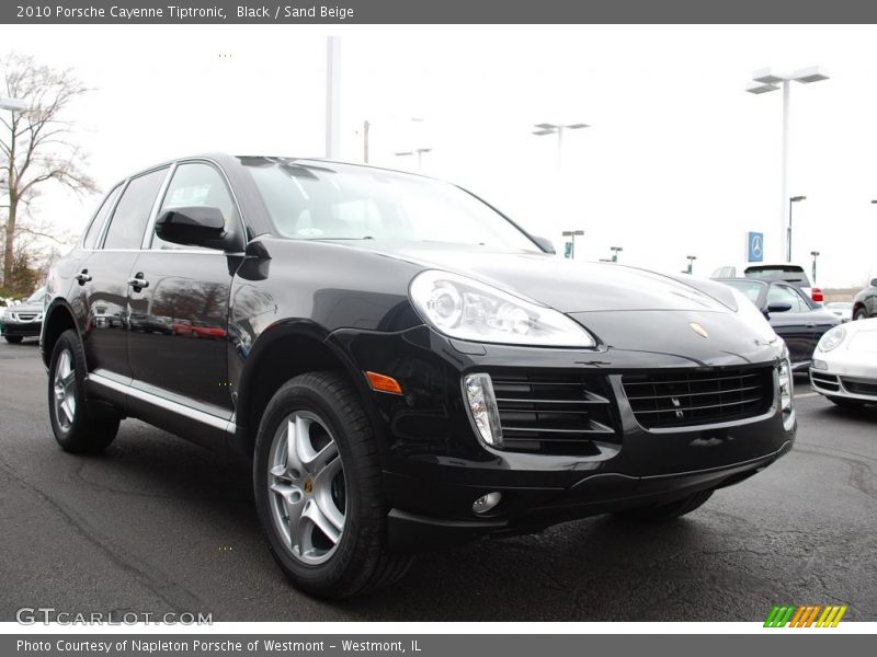 Black / Sand Beige 2010 Porsche Cayenne Tiptronic