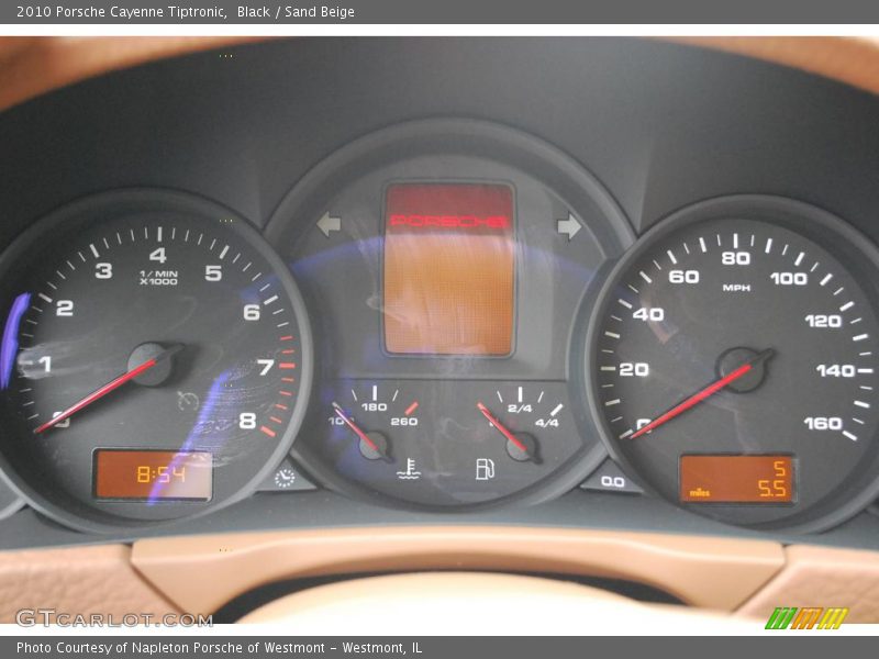 Black / Sand Beige 2010 Porsche Cayenne Tiptronic