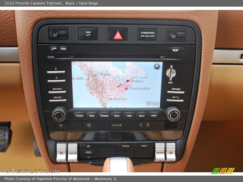 Black / Sand Beige 2010 Porsche Cayenne Tiptronic