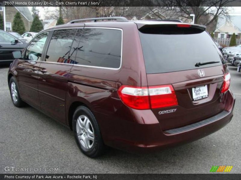 Dark Cherry Pearl / Ivory 2007 Honda Odyssey EX-L