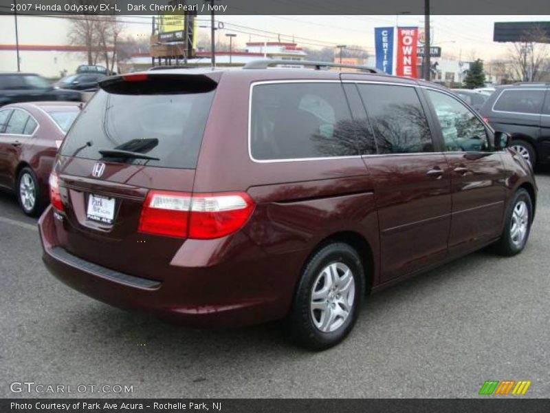 Dark Cherry Pearl / Ivory 2007 Honda Odyssey EX-L