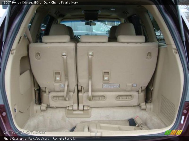 Dark Cherry Pearl / Ivory 2007 Honda Odyssey EX-L