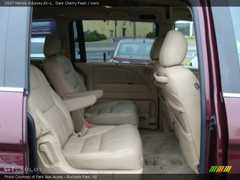Dark Cherry Pearl / Ivory 2007 Honda Odyssey EX-L