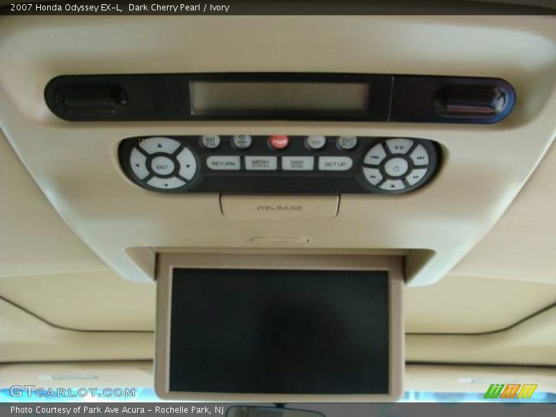 Dark Cherry Pearl / Ivory 2007 Honda Odyssey EX-L