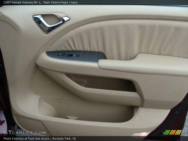 Dark Cherry Pearl / Ivory 2007 Honda Odyssey EX-L