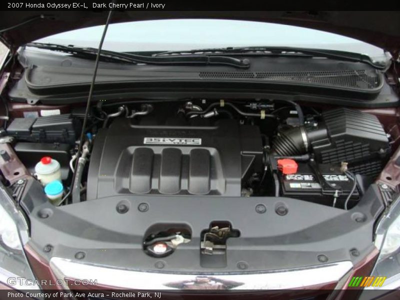 Dark Cherry Pearl / Ivory 2007 Honda Odyssey EX-L