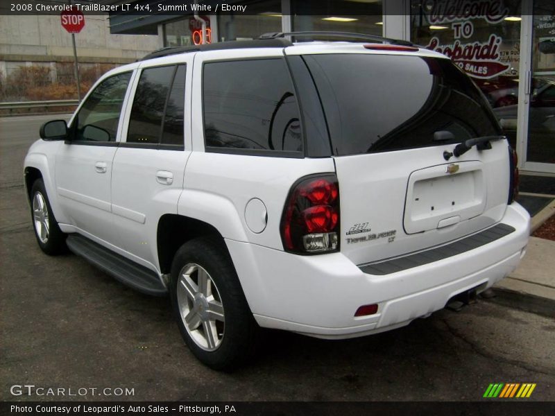 Summit White / Ebony 2008 Chevrolet TrailBlazer LT 4x4