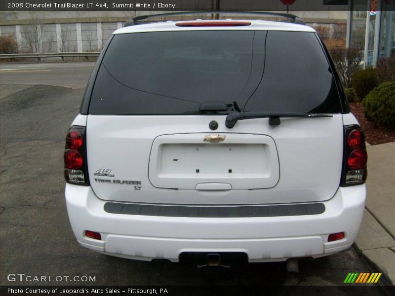 Summit White / Ebony 2008 Chevrolet TrailBlazer LT 4x4