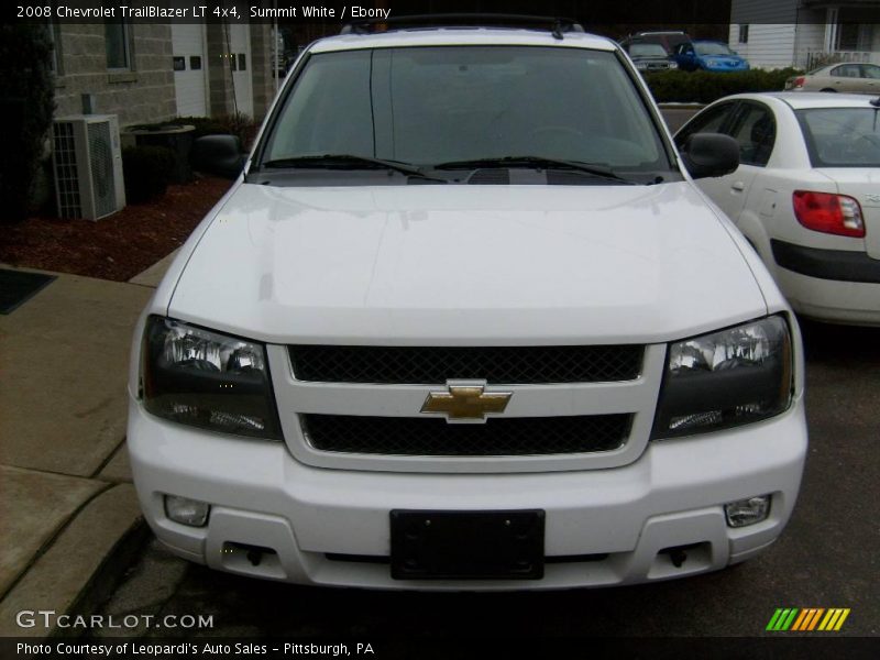 Summit White / Ebony 2008 Chevrolet TrailBlazer LT 4x4