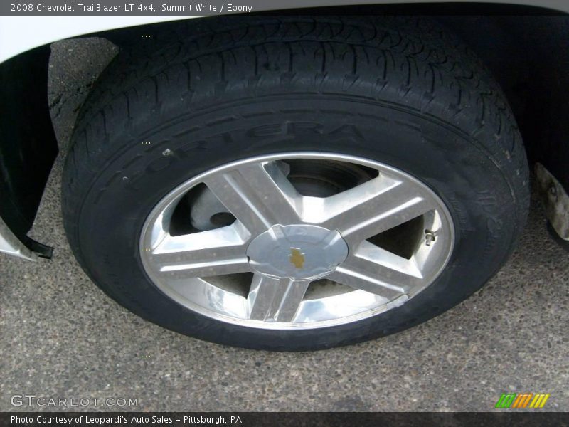 Summit White / Ebony 2008 Chevrolet TrailBlazer LT 4x4
