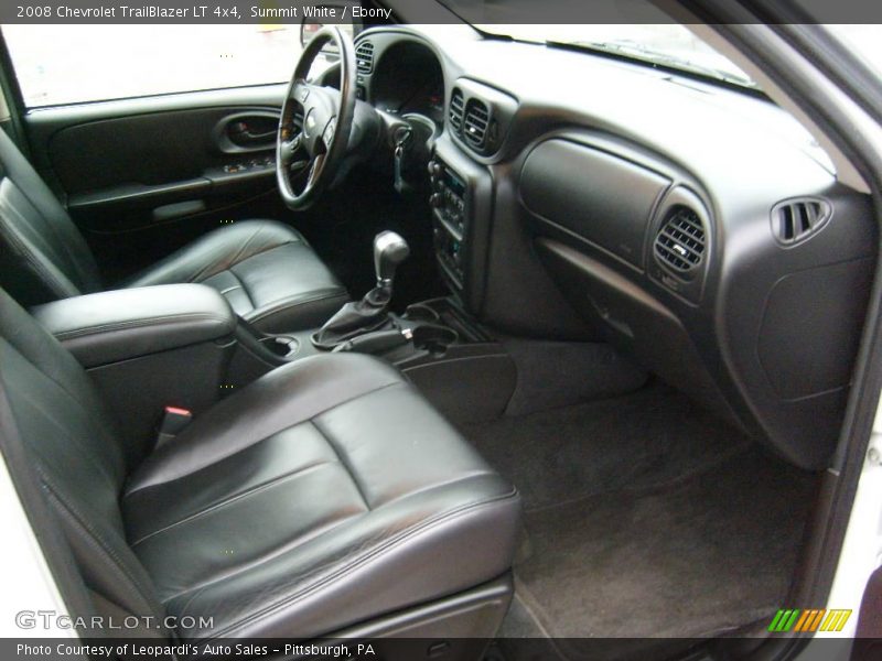 Summit White / Ebony 2008 Chevrolet TrailBlazer LT 4x4