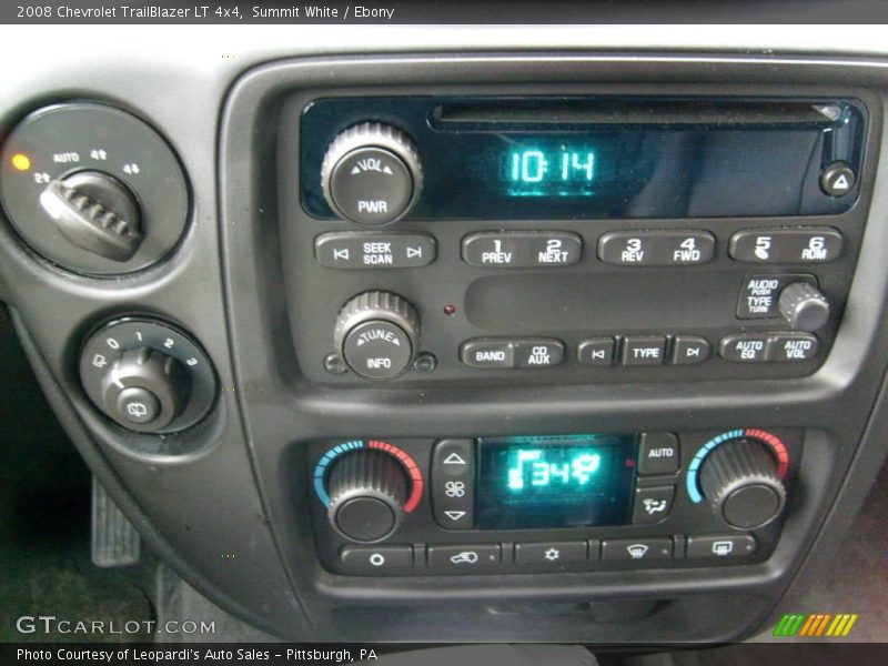Summit White / Ebony 2008 Chevrolet TrailBlazer LT 4x4