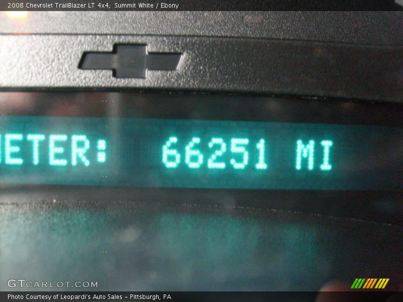 Summit White / Ebony 2008 Chevrolet TrailBlazer LT 4x4