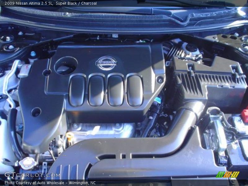 Super Black / Charcoal 2009 Nissan Altima 2.5 SL
