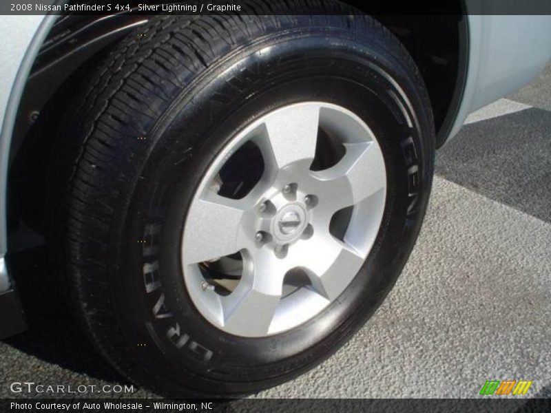 Silver Lightning / Graphite 2008 Nissan Pathfinder S 4x4