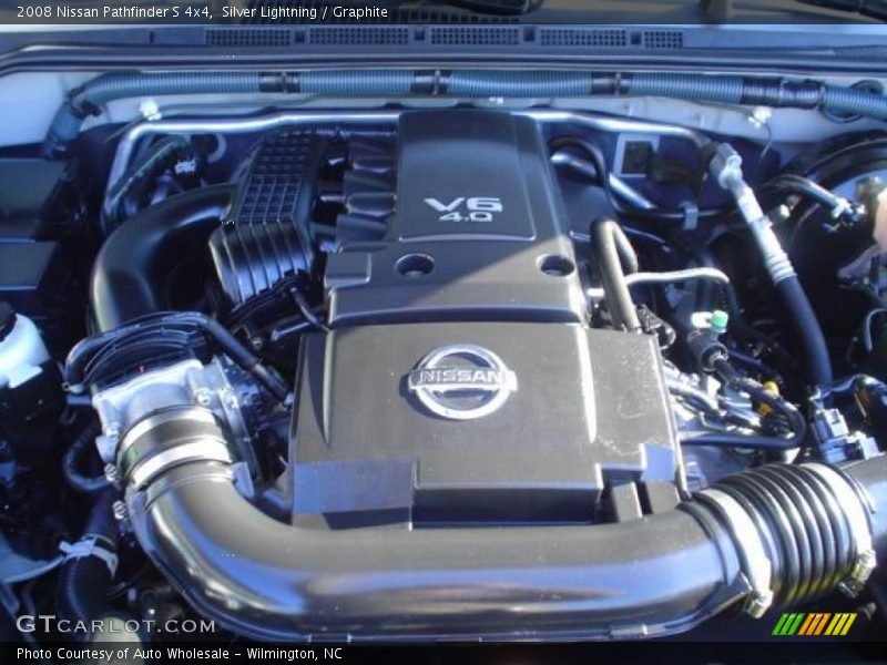 Silver Lightning / Graphite 2008 Nissan Pathfinder S 4x4