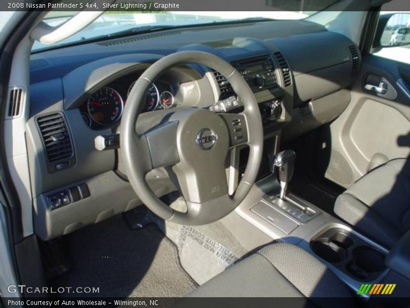 Silver Lightning / Graphite 2008 Nissan Pathfinder S 4x4