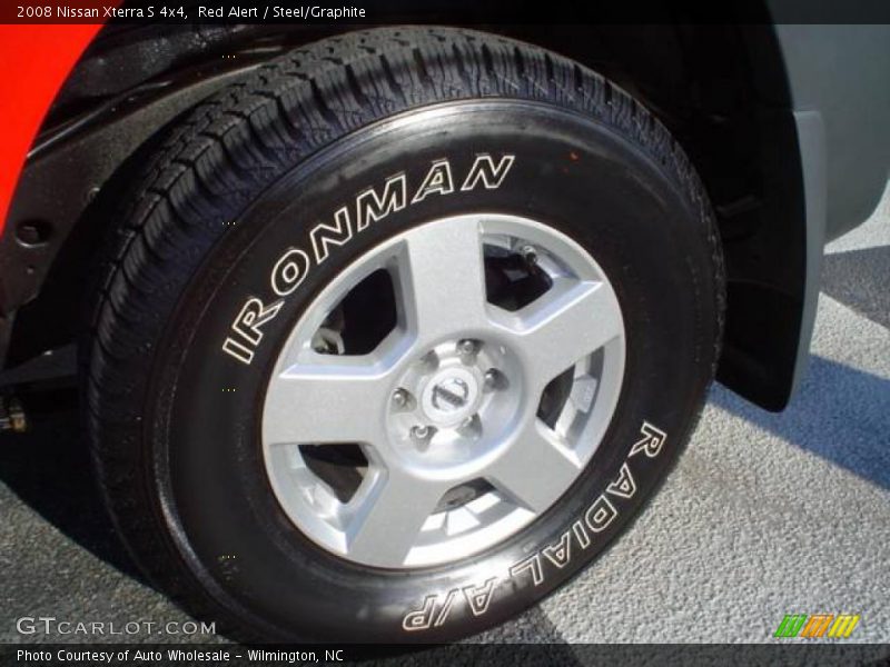 Red Alert / Steel/Graphite 2008 Nissan Xterra S 4x4